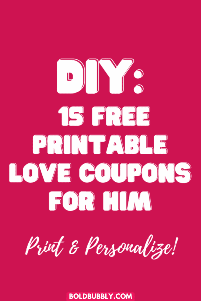 love coupon ideas