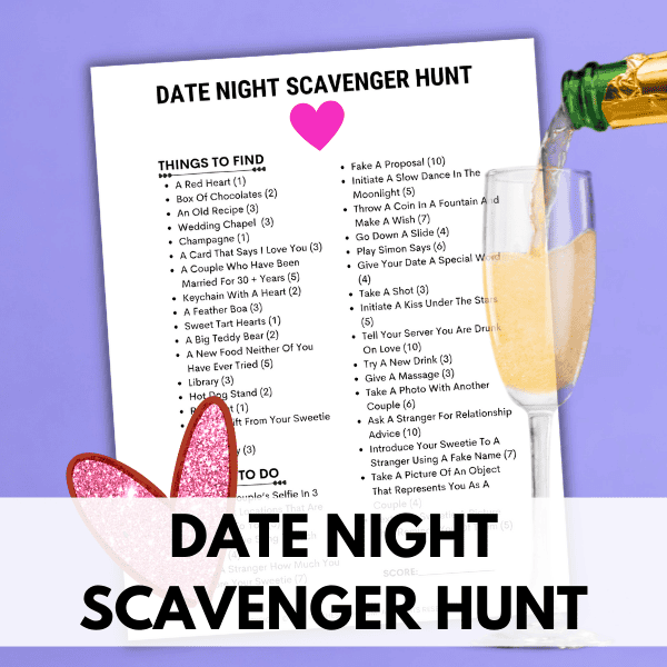 date night scavenger hunt