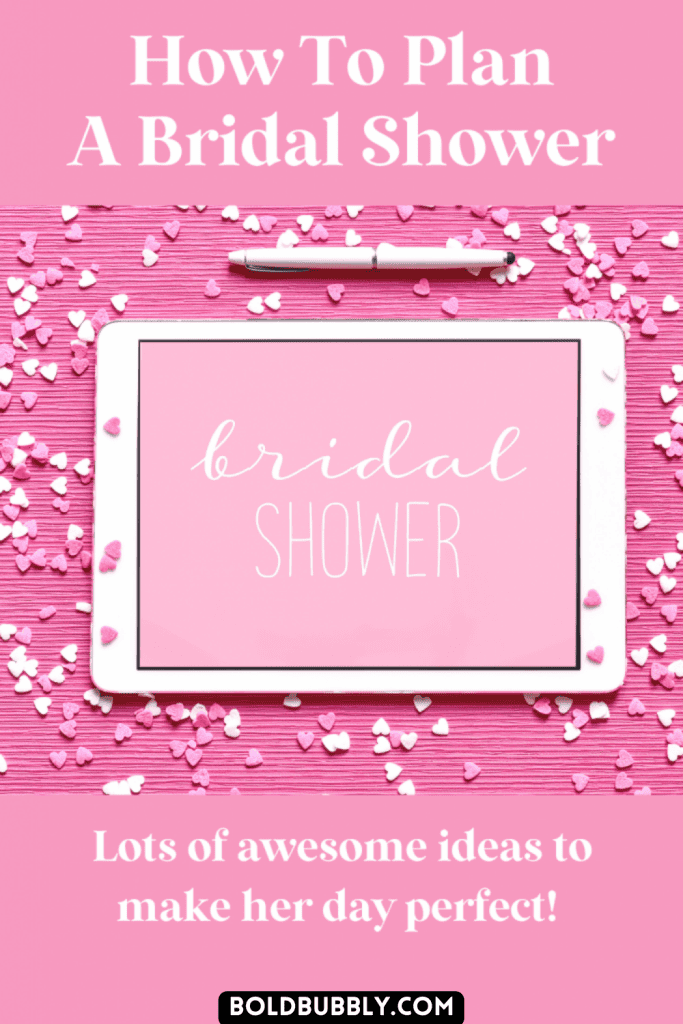 how to plan a bridal shower on a budget