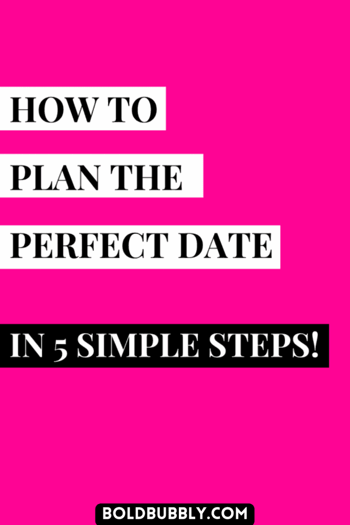 how to plan a perfect date for her