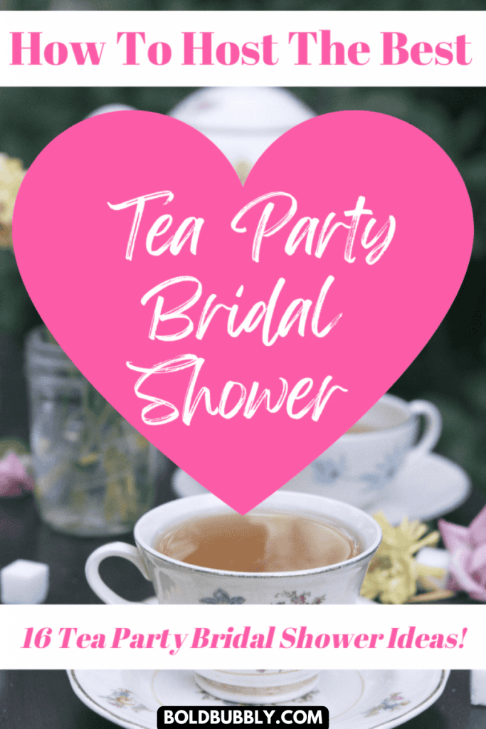 garden tea party bridal shower