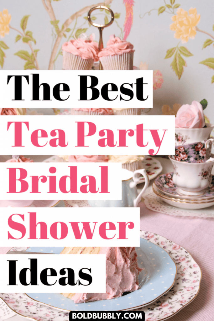 tea party bridal shower decorations