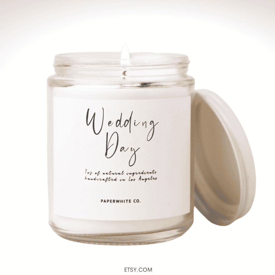 wedding day candle