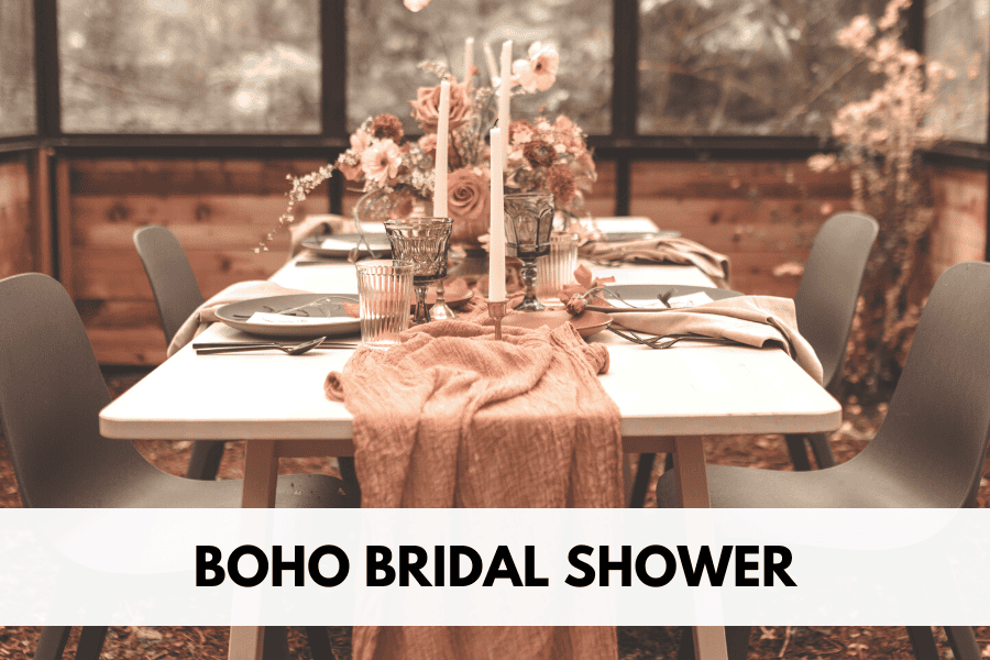 boho bridal shower