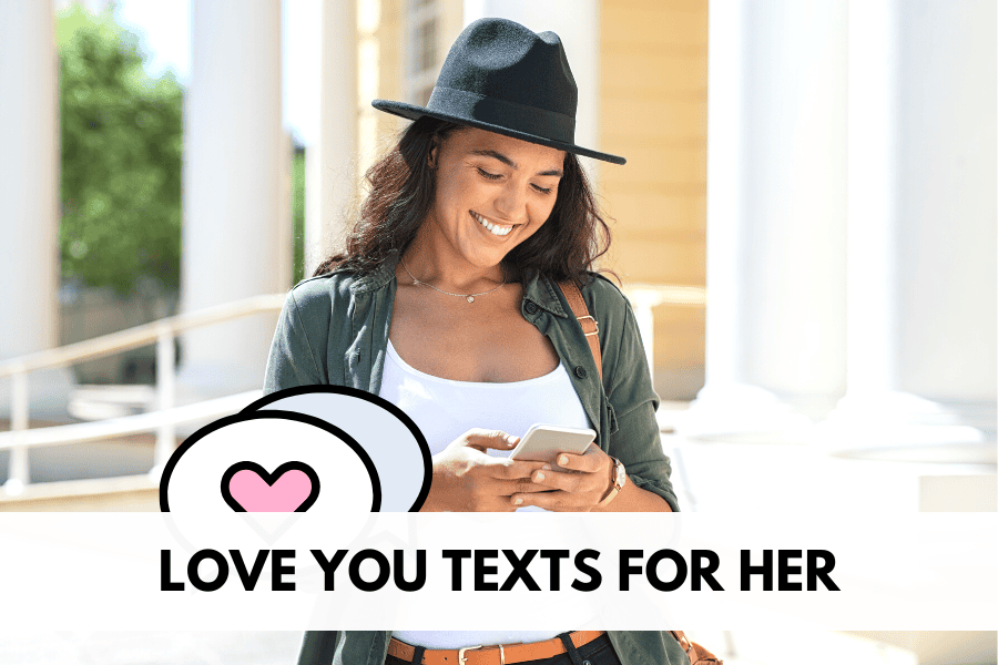 love you texts for her