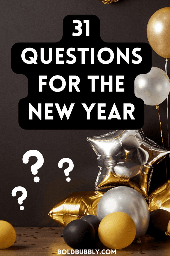 31 questions for the new year