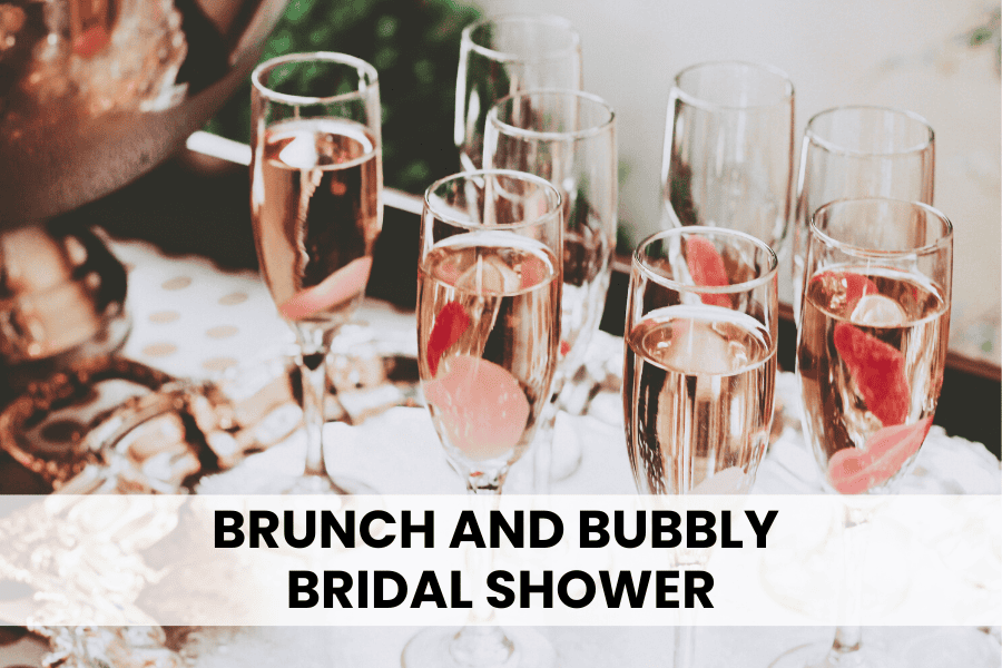 brunch and bubbly bridal shower