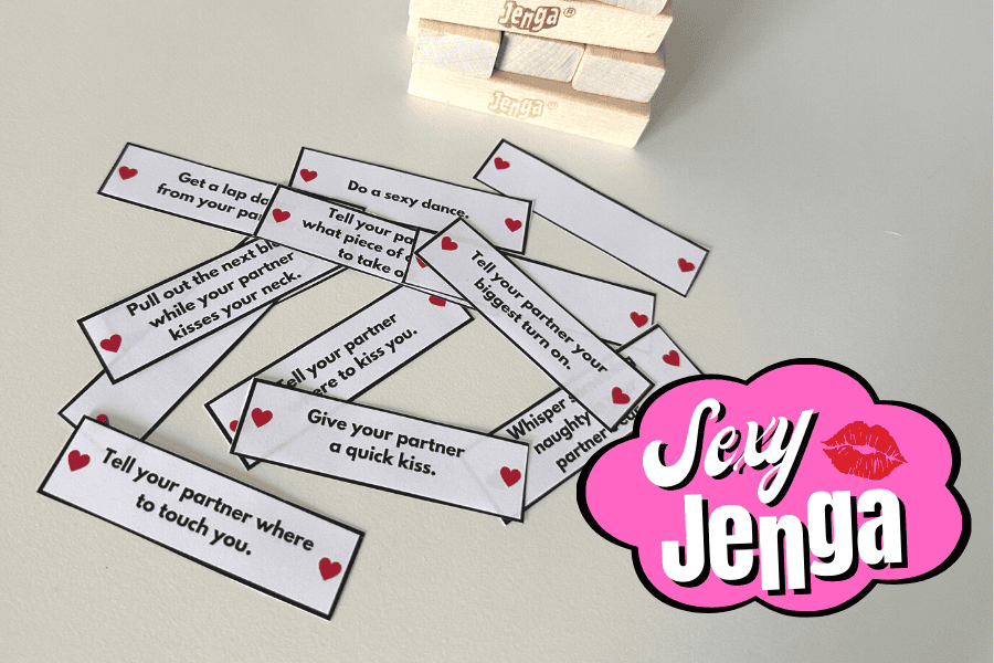 sexy jenga game