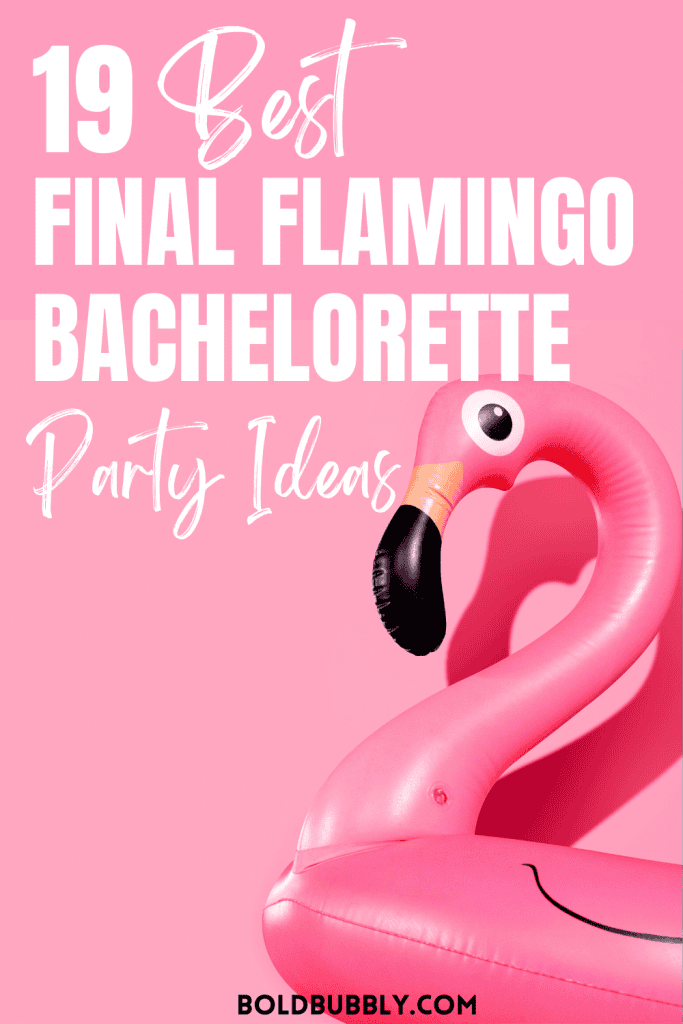 flamingo bachelorette party decorations