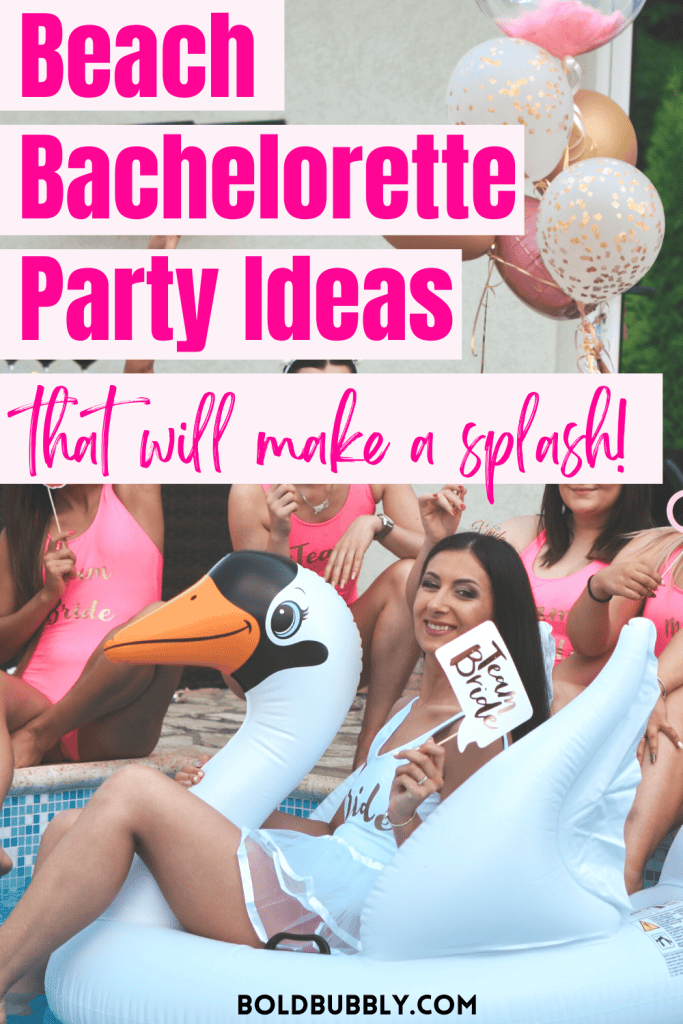 water themed bachelorette party