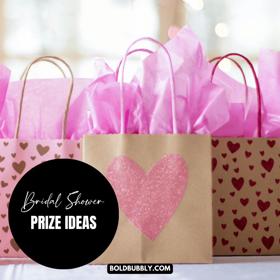 bridal shower ideas for prizes