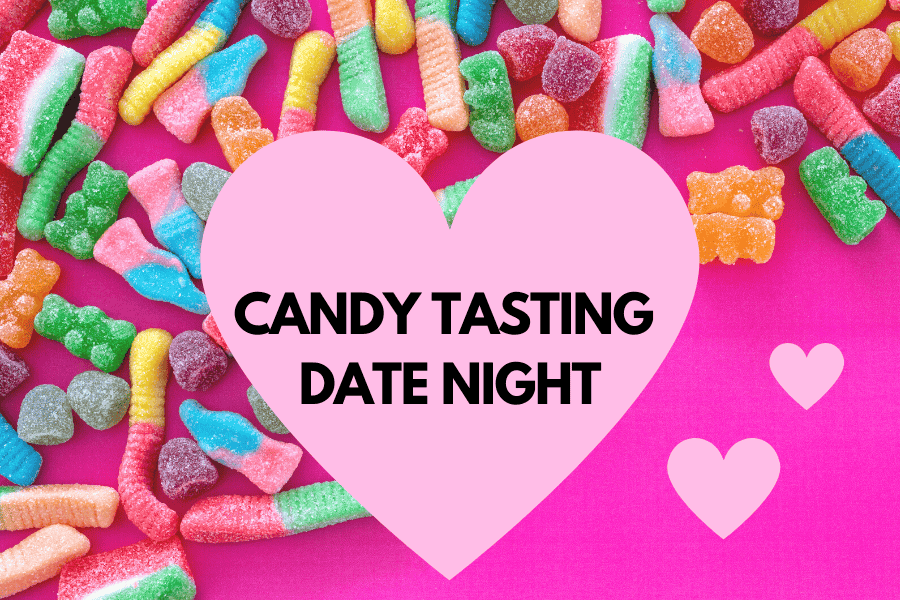 candy tasting date night