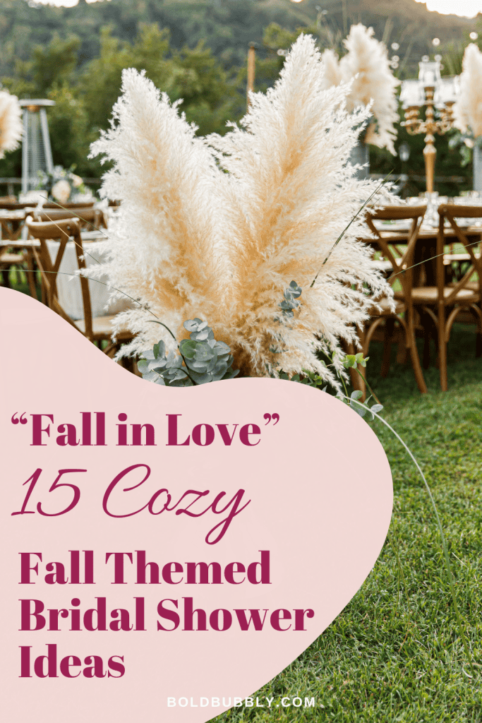 fall bridal shower ideas