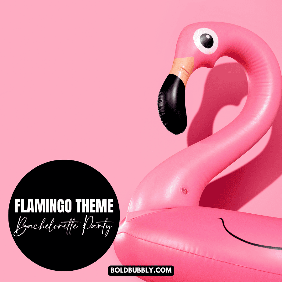 flamingo bachelorette theme