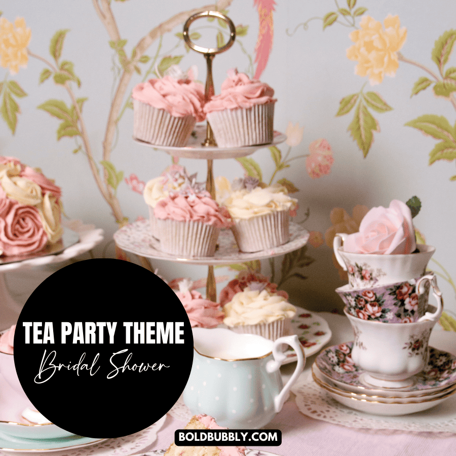 tea party bridal shower theme ideas