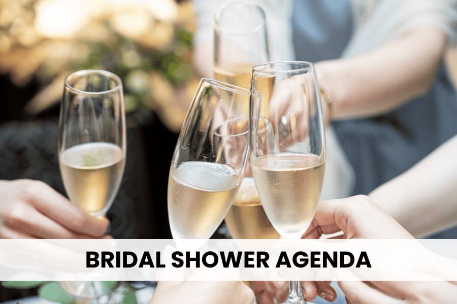 bridal shower agenda