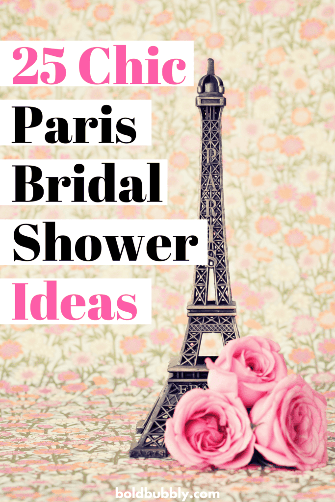 paris bridal shower ideas