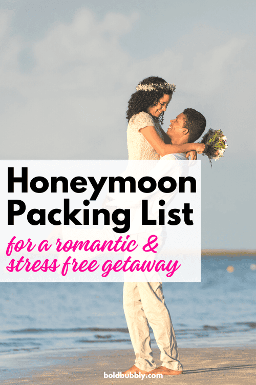 honeymoon packing list for couples