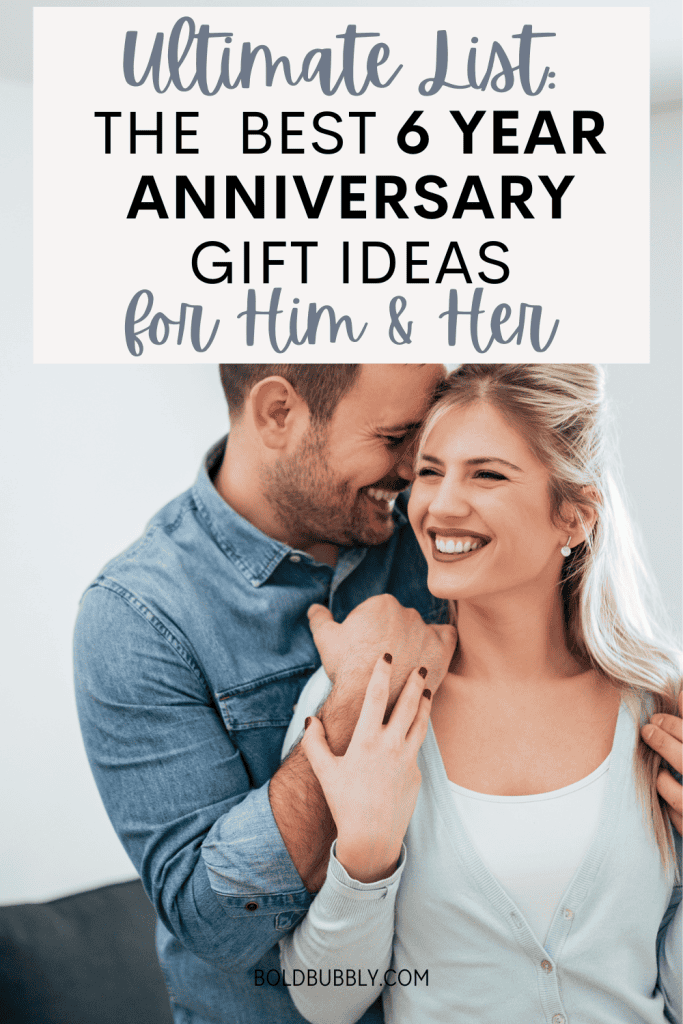 6 year anniversary gift ideas